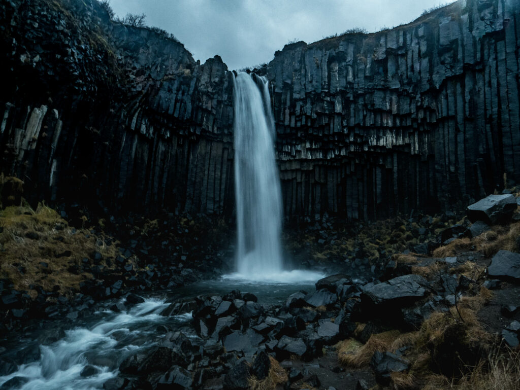 cascade svartifoss islande